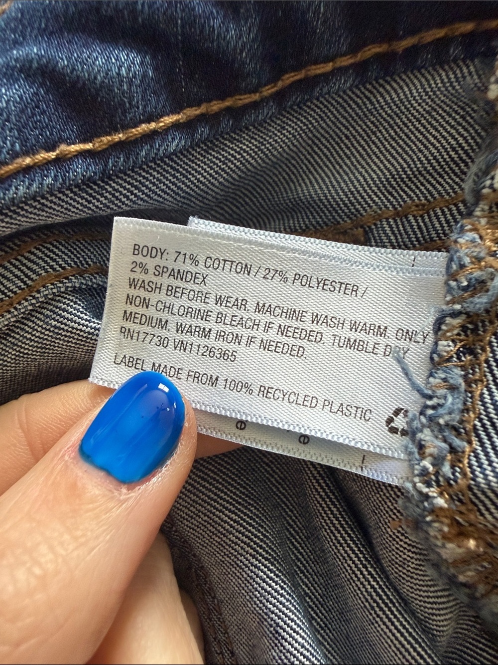 Universal Threads Mid Rise Jegging, 18/34 - Picture 7 of 7